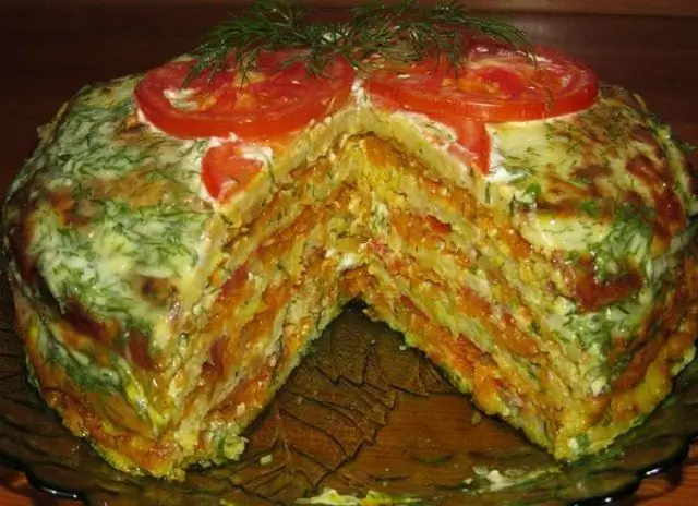 Zucchini cake Кабачковый торт