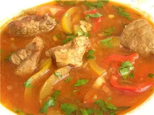 طريقة عمل شوربة اللحم البقري