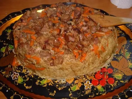 Qırıntılı plov necə bişirilir