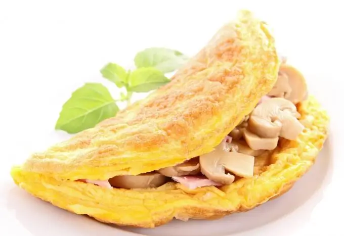 Lush omelette: cooking secrets