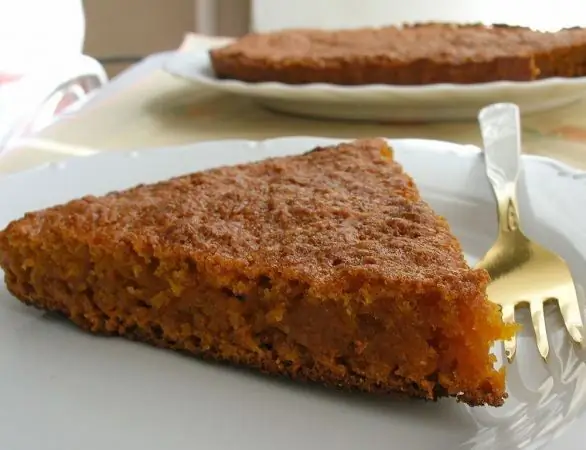 How to cook carrot cake in the oven